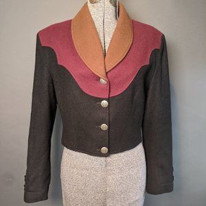 1980s PioneerWear Western Cropped Jacket
